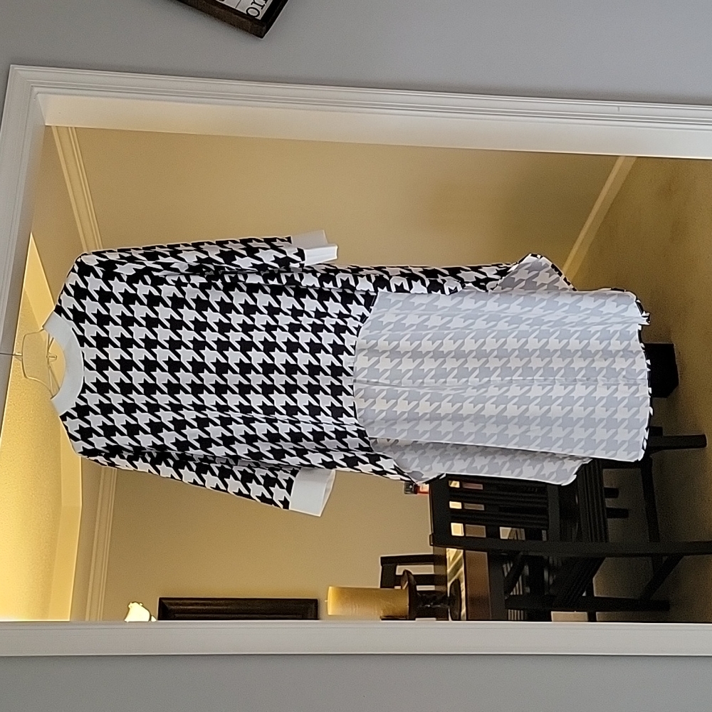 Black and white high/low top